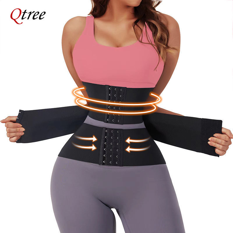 Qtree Upgraded Waist Trainer S - Shapewear Bodysuit Firm review and price