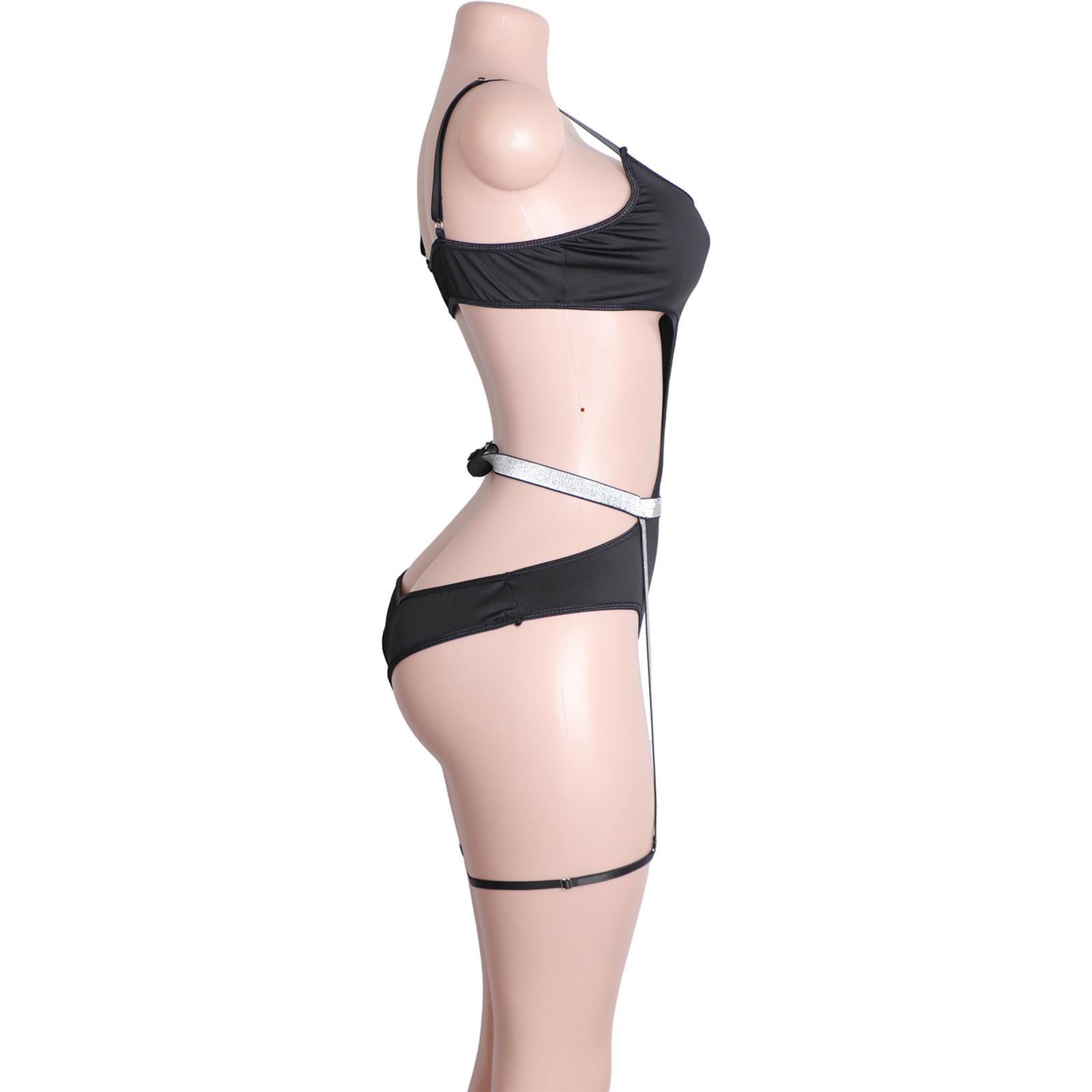 Custom Rhinestone Pole Dancewe - Garter Belt Set review and price