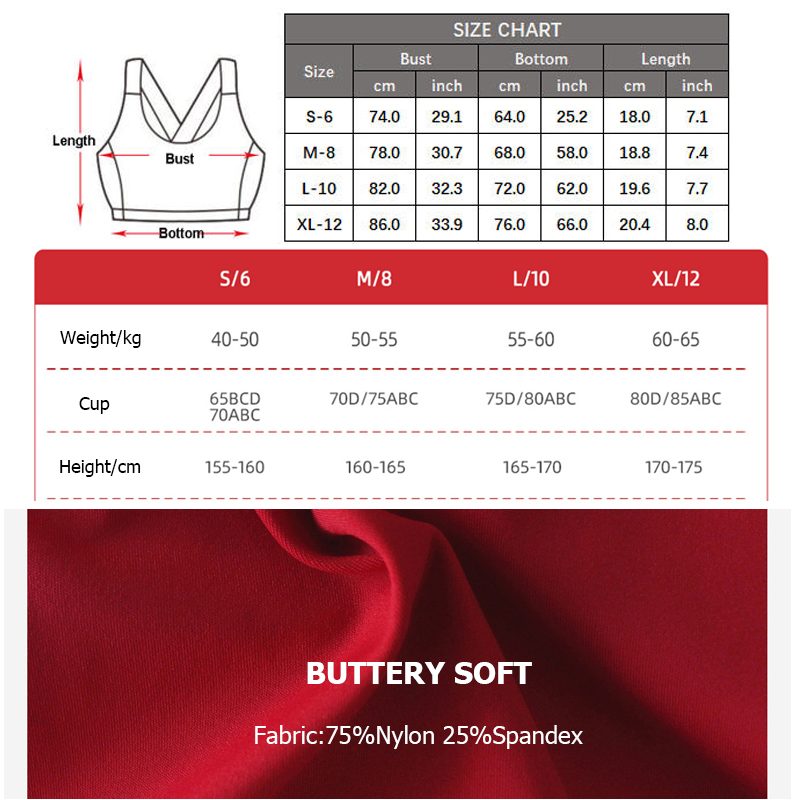 Stretchy Soft Sports Underwear - Sports Bra High Impact review and price