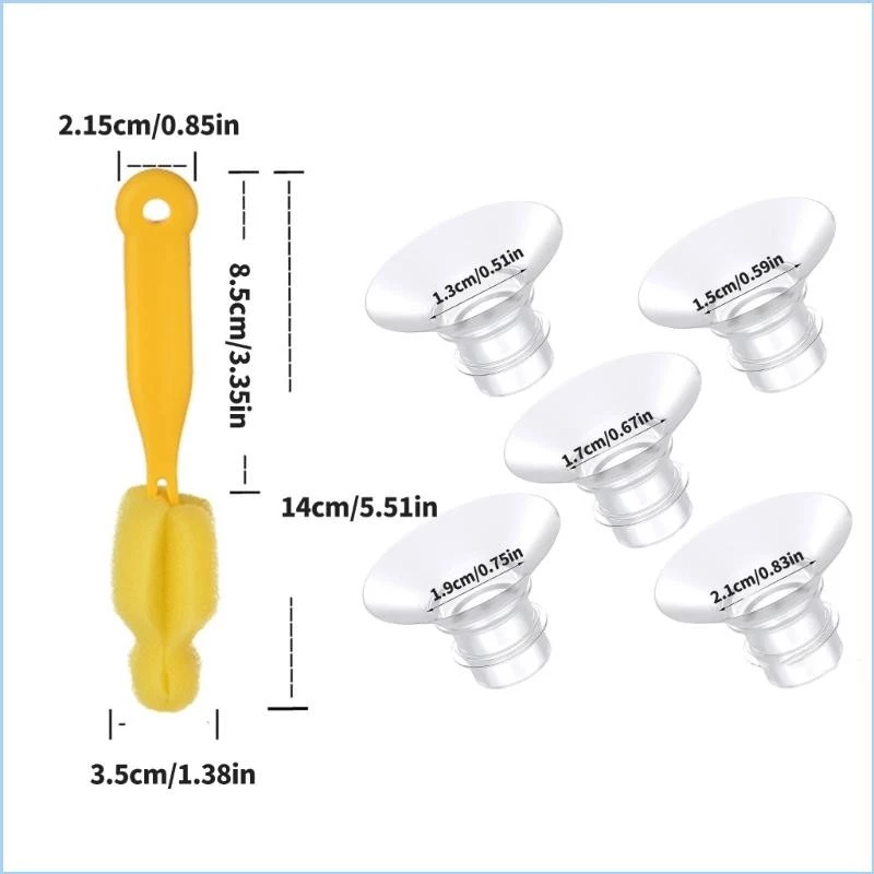 13-piece flange breast pump se - Nipple Cover Pasties review and price