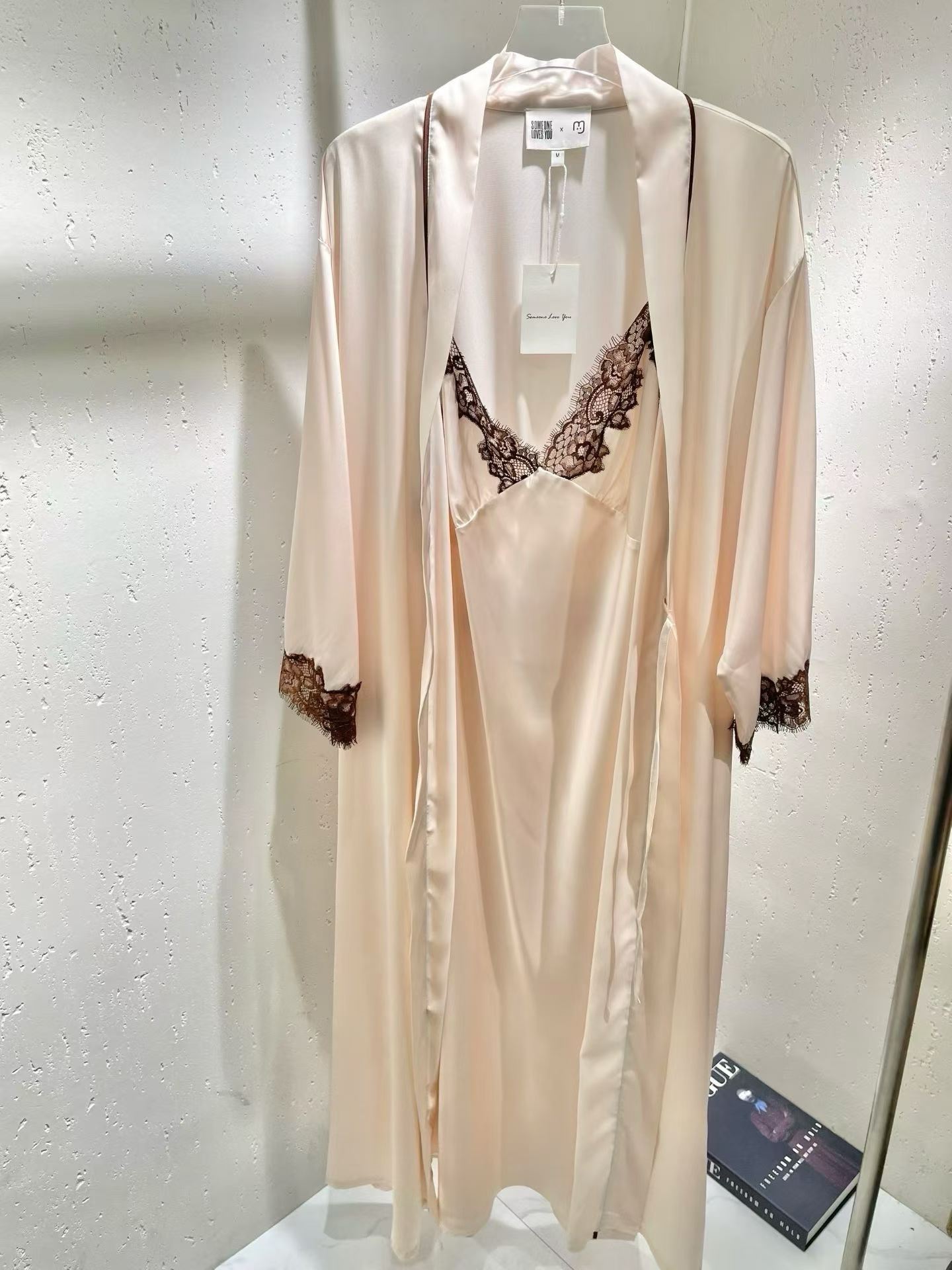 Women Silk Satin 2 Piece Pajam - Robe Silk Women review and price