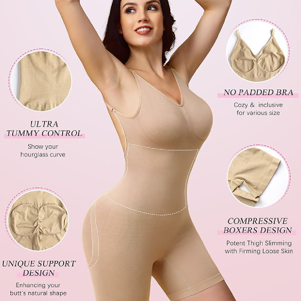 Invisible Seamless Bodysuit Sh - Shapewear Bodysuit Firm review and price