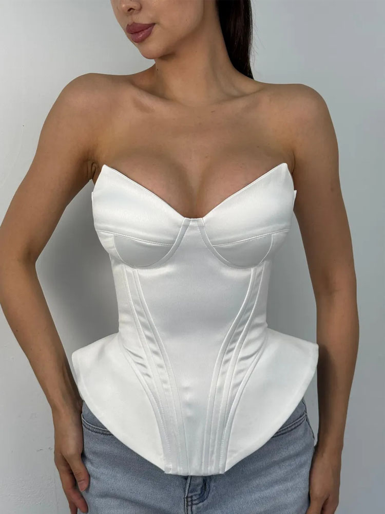 BKQU Sexy Fishbone Strapless C - Corset Waist Cinch review and price